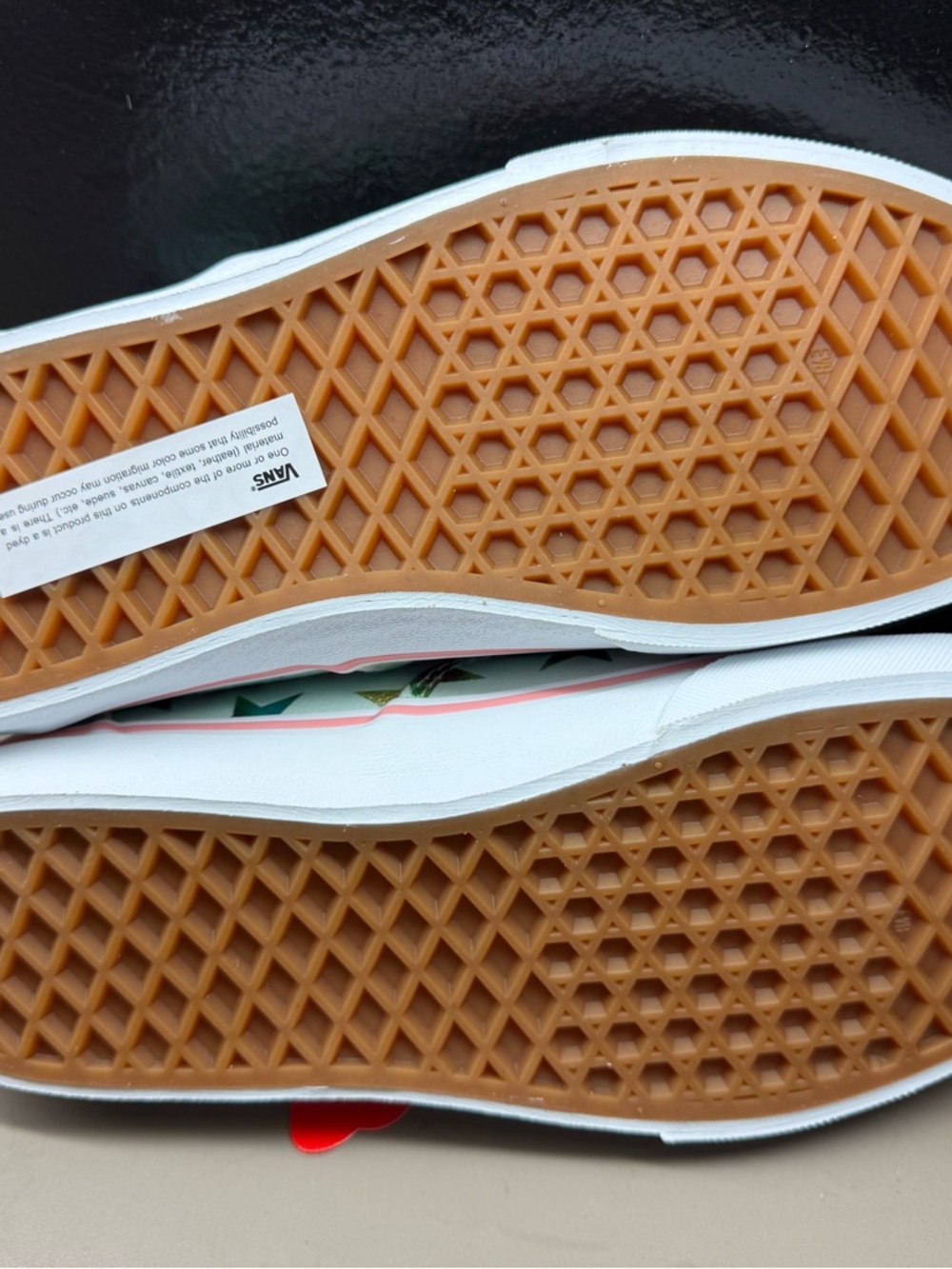 New Missy/Women’s Vans Doheny Stars Dusty Aqua White Canvas Missy 6/Women 7.5. - Picture 7 of 8